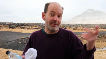 Challenge : comment boire de l'eau par vent violent