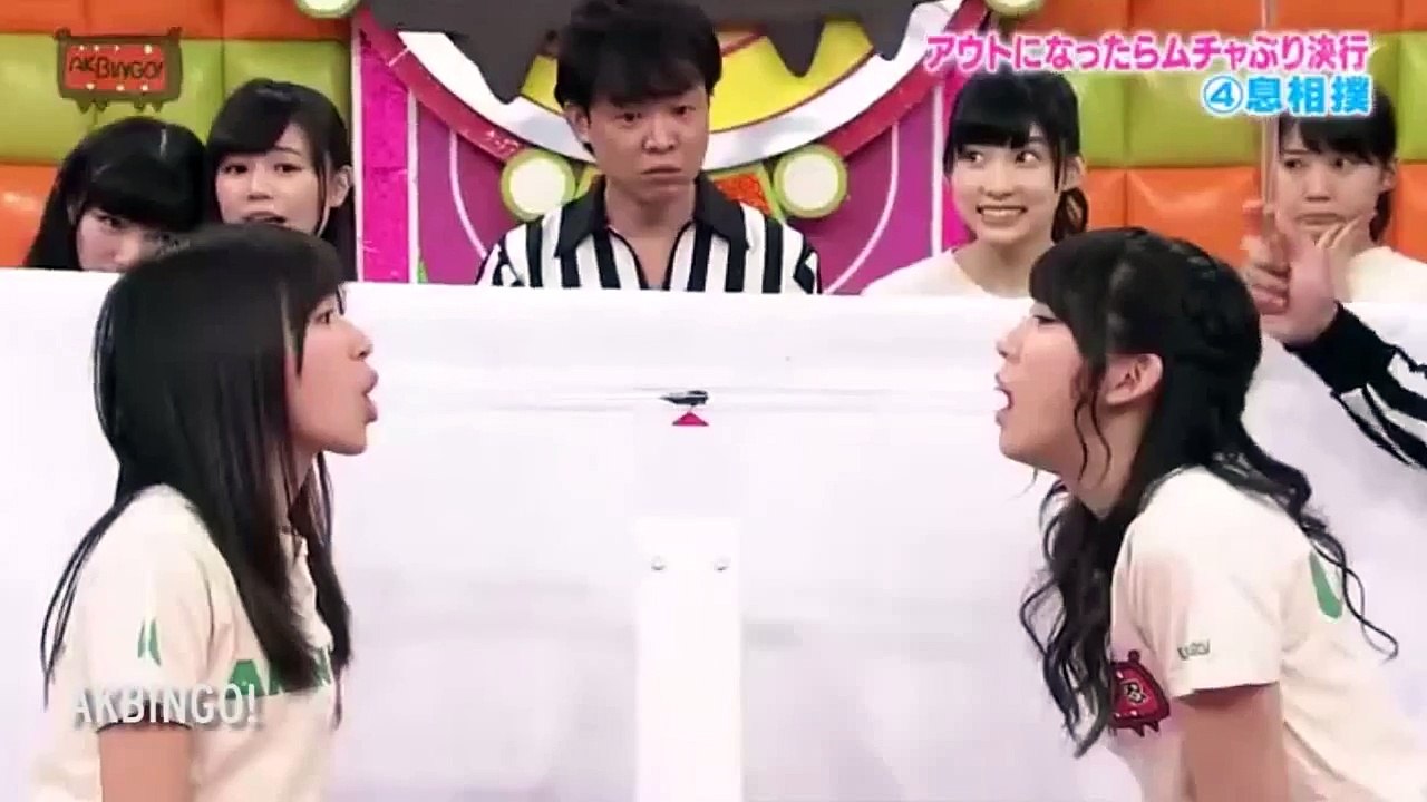 2 Girls Blow Cockroaches into Rivals' Mouths in Japanese Gameshow