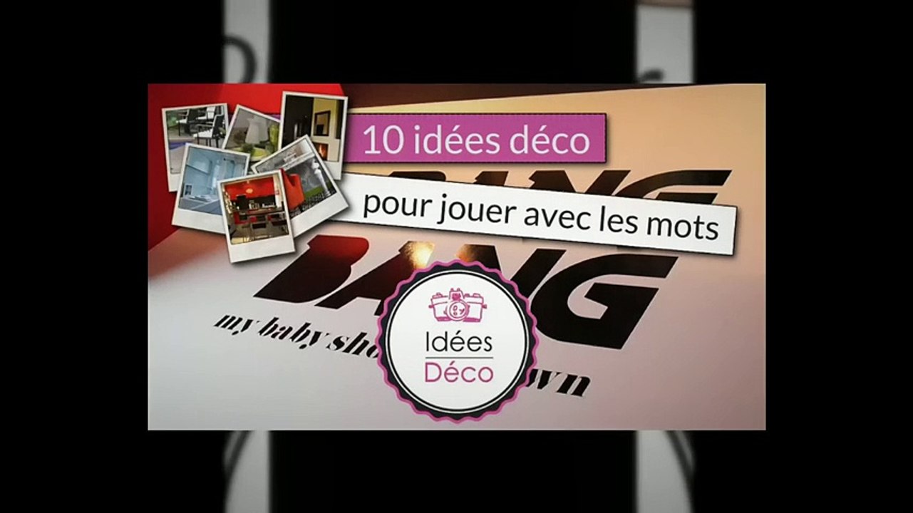 Idées déco : 10 idées pour jouer avec les mots dans votre déco