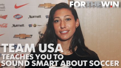 The USWNT teaches you to sound smart about soccer