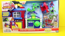 Play Doh Superhero Cars Spider Man Headquarters Marvel Spiderman Adventures Lightning McQueen Batman