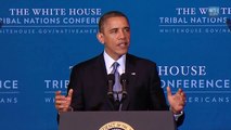President Obama Speaks at the 2012 Tribal Nations Conference Closing Session