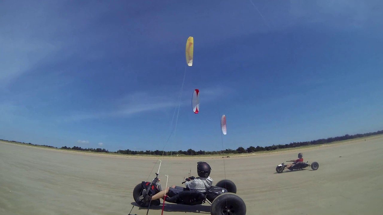 kite buggy - Audierne, St Brévin et la Fromentine