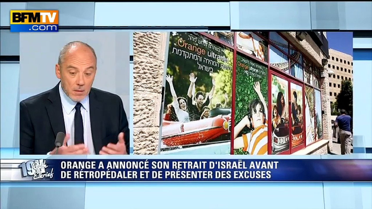 Polémique Orange-Israël: Le PDG se dit "radicalement opposé à l'idée même d'un boycott"