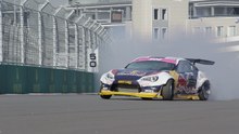 Amazing drifting around F1’s longest, fastest turn