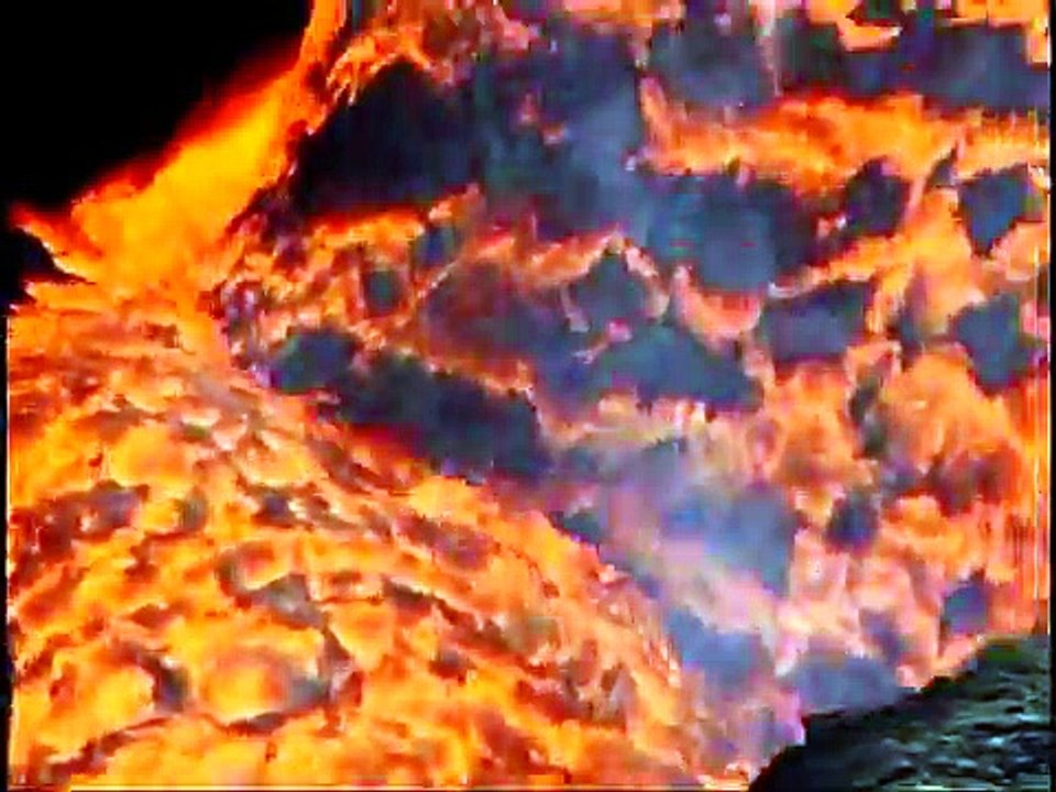世界遺産PUU OO world largest lava lakeHAWAIIキラウエア火山世界最大の溶岩湖の出現1998年２月