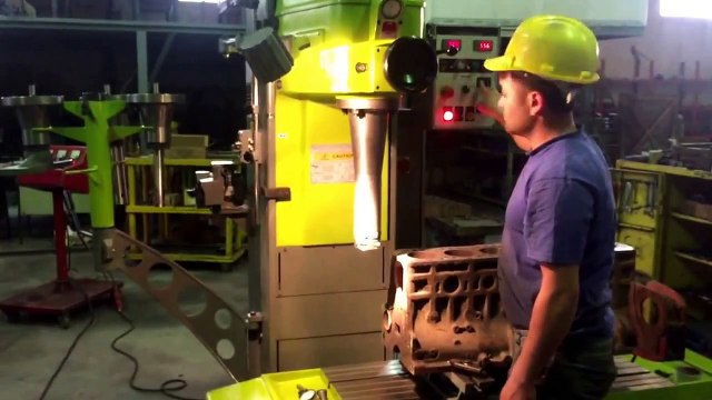 REKTEFİYE MAKİNASI RM 200 POLEKS - CYLINDER BORING MACHINE- reacondicionamiento del motor