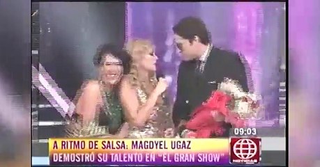 Gisela Valcárcel haría escena romántica con Paco Bazán