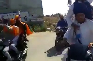 Sikhs Holding A Rally in Indian Punjab Demanding Khalistan, Exclusive Video