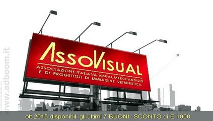 Download Video: BOLOGNA,   CORSO VISUAL MERCHANDISING EXPO 2015 EURO 950