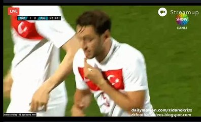 1-0 Calhanoglu Amazing Free-Kick Goal | Turkey vs Bulgaria 08.06.2015