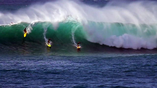 North Shore in Slow Motion - Canon 7D 1000 FPS