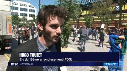 Paris : l'évacuation d'un camp de migrants tourne à l'affrontement