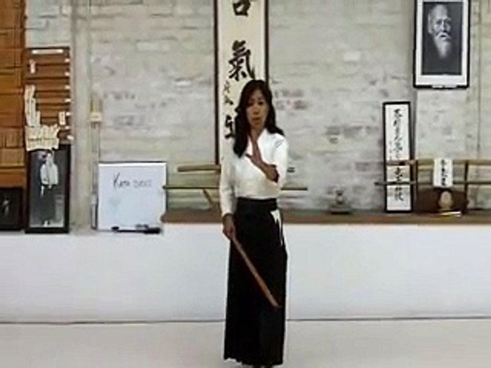 20 Jo Suburi Aikido Martial Arts Shomenuchi No Bu Ginny Breeland