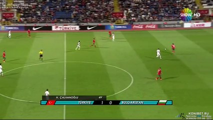 Hakan Calhanoglu Goal 2:0 | Turkey vs Bulgaria 08.06.2015