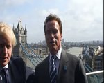 LDN gov | Arnold Schwarzenegger meets Mayor Boris Johnson at City Hall