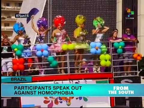 Brazil: 19th Annual Gay Pride Parade Draws Thousands in Sao Paolo