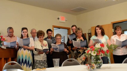 Trinity Choir sings "Goin' Over Jordan"