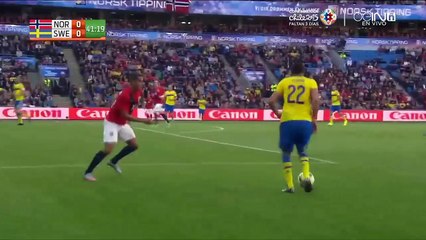Erkan Zengin big chance - Norway vs Sweden 08.06.2015