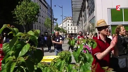 L'évacuation musclée d'un camp de migrants à Paris