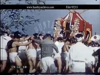Japan.  Pearl Fishers, 1950's.  Archive film 93213
