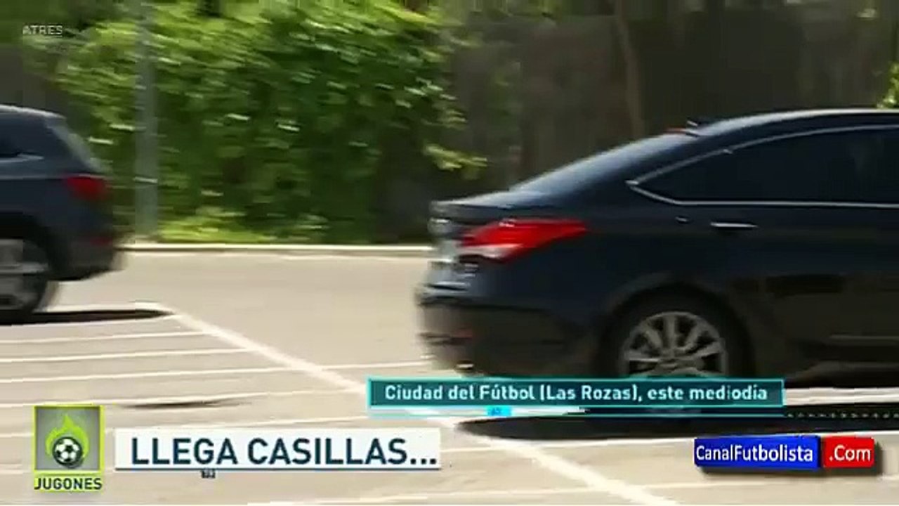 Iker Casillas y De Gea no se saludan • 08.06.2015