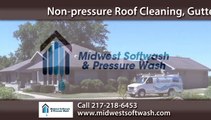 Roof Cleaning in Springfield, IN | Midwest Softwash and Pressure Wash