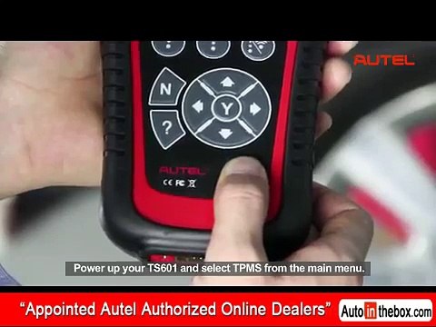 How to replace TPMS sensor with Autel MaxiTPMS TS601/MX-Sensor/ MaxiTPMS Pad