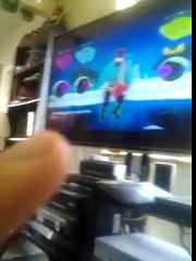 Baby dancing on the wii