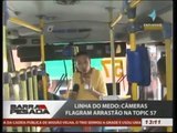 Circuito interno de vans e micro-ônibus registram assaltos na linha 57