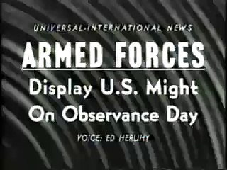 Armed Forces Day; Algerian War w/France 1956/5/21