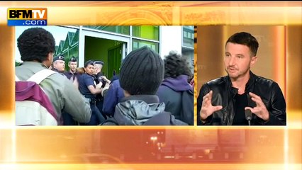 Evacuation de migrants à Paris: "heureusement qu'on était calmes", affirme Olivier Besancenot