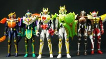 仮面ライダー 鎧武ガイム  メロンエナジーアームズをガイム、バロン、龍玄、斬月、グリドンに装着してみた Kamen Rider Melon Energy Arms AC08