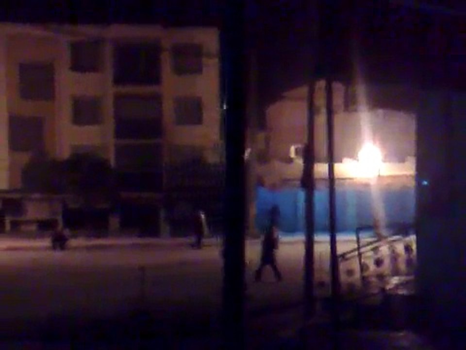 Émeutes a Draâ ben khedda (tizi ouzou ) le 07/01/2011