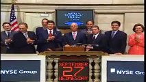NYSE Closing Bell - Klaus Schwab - World Economic Forum