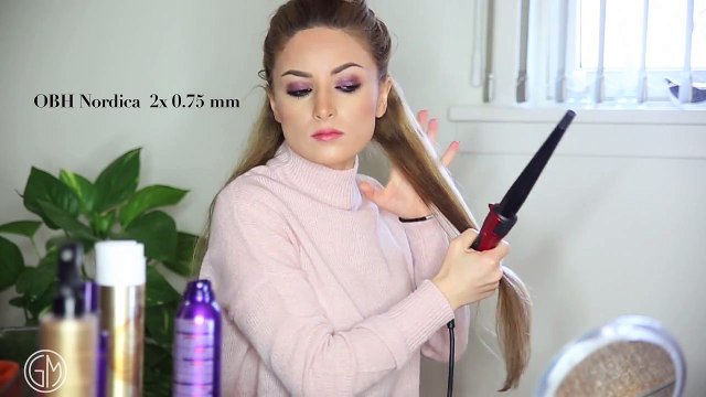 Big voluminous curls - Hair tutorial