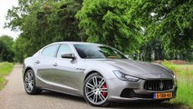 Maserati Ghibli SQ4 loud revs and acceleration