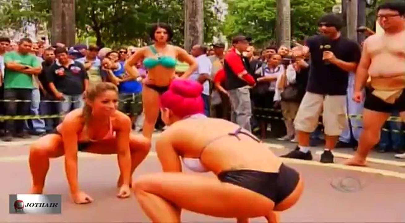 Panicats lutando sumô - Pânico na Band - 21/10/2012