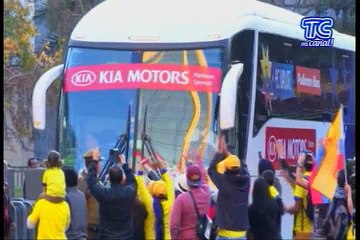 Selección Ecuador arribó a Santiago y paso a concentrarse en el hotel Crown Plaza