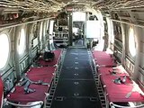 Close look at US Marine CH-46 Helicopter cargo bay  -3