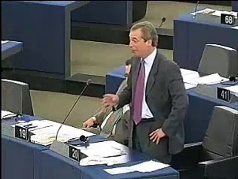 UKIP Nigel Farage congratulates Hungarian PM Viktor Orban - July 2011
