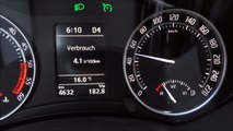 Skoda Octavia RS TDI fuel consumption test [HD]