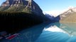 UNESCO World Heritage: Canadian Rocky Mountain - Lake Louise Banff National Park from the Air