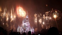 Magic Kingdom New Years Eve Countdown and Fireworks Finale 2012