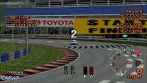 Gran Turismo 2 60 FPS B-4 Nissan March G# 1997 75 cv @ Pista Circular 1: Aceleração Simples