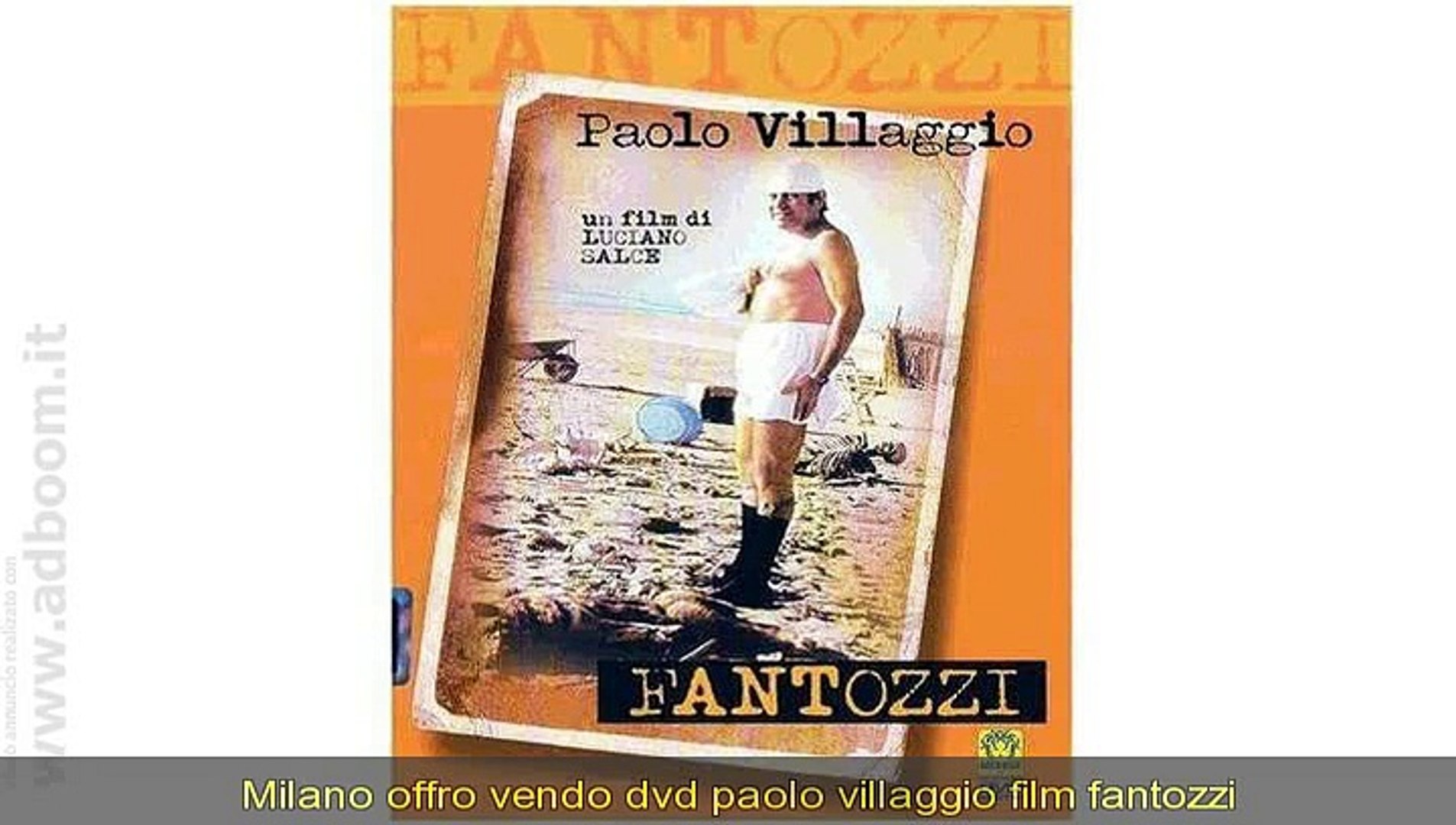 MILANO, VENDO DVD PAOLO VILLAGGIO FILM FANTOZZI FRACCHIA EURO 1 - Video  Dailymotion