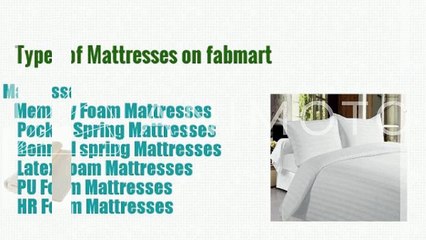 Fabmart,the best sleep specialist provides mattresses online