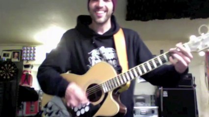Reprise de Highway To Hell d'AC/DC avec une guitare/batterie : DINGUE!!!!