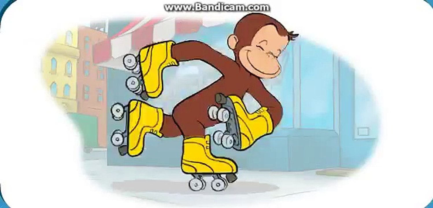 Curious George / Jorge el Curioso - Roller Monkey Funny Educational Video Game For Kids En