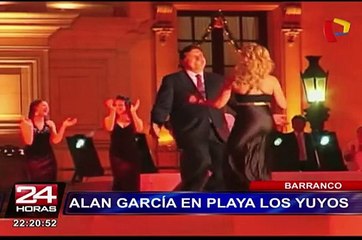 Imágenes exclusivas: Expresidente Alan García se dio un chapuzón en playa barranquina